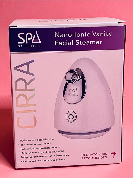 Other - Spa Sciences CIRRA Nano Ionic Vanity Facial Steamer